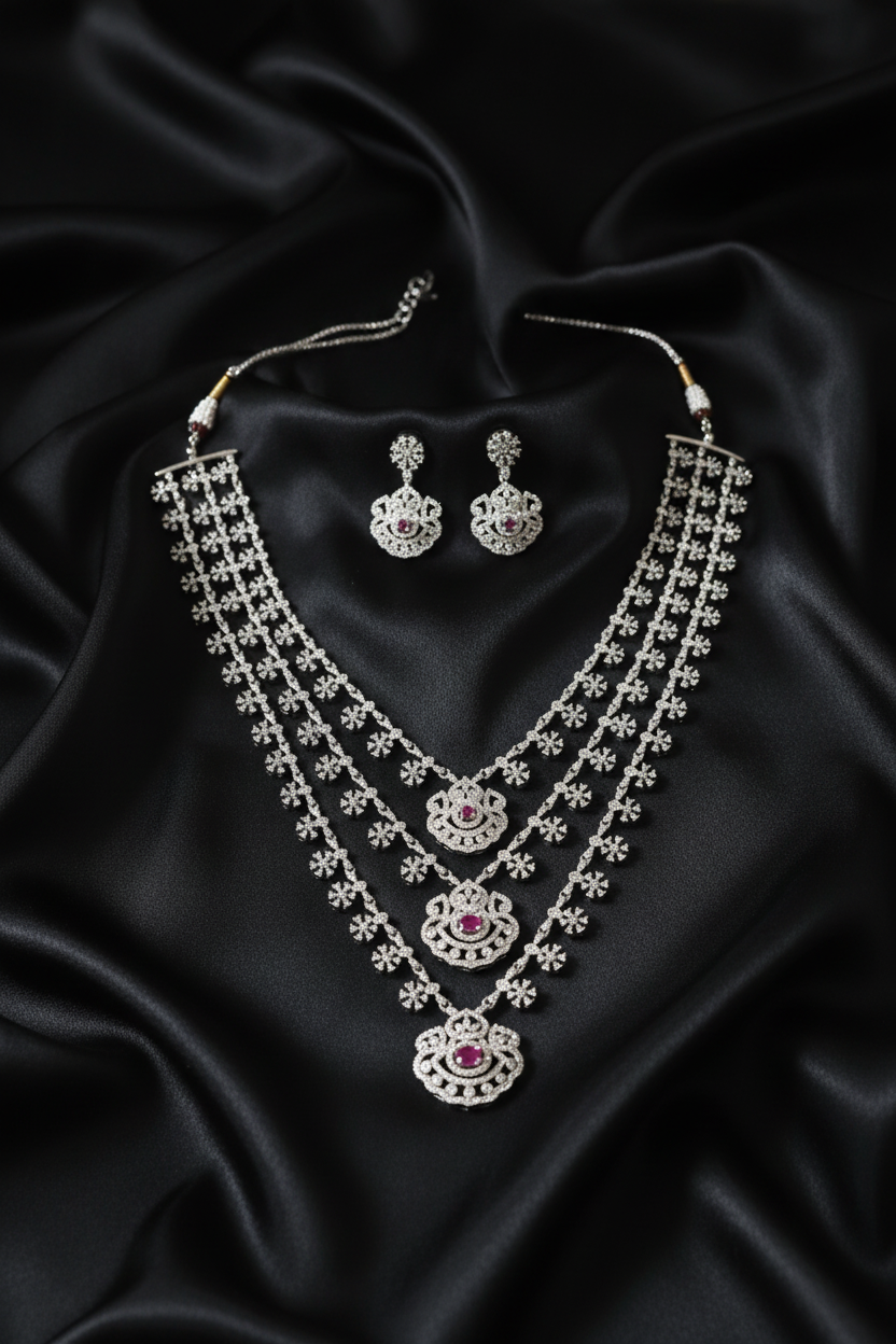Triple Layer Floral Set